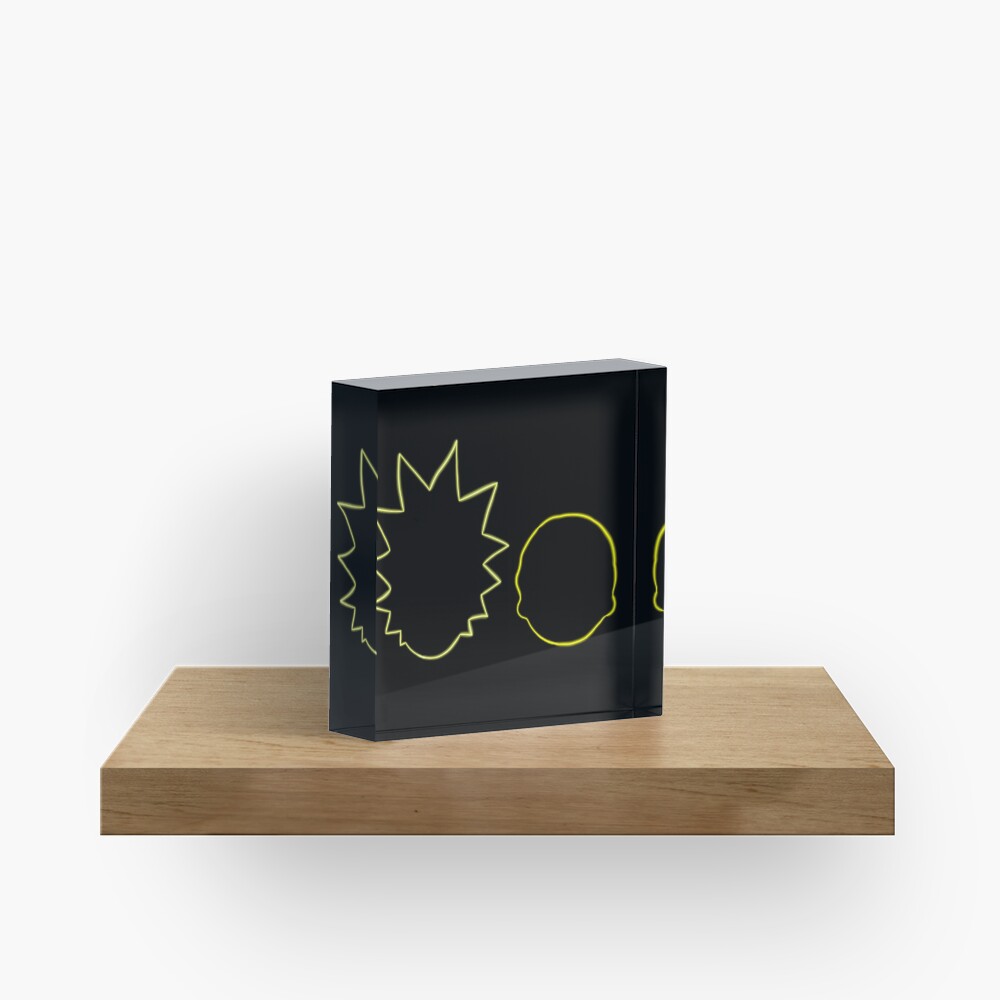 Rick and Morty Acrylic Block