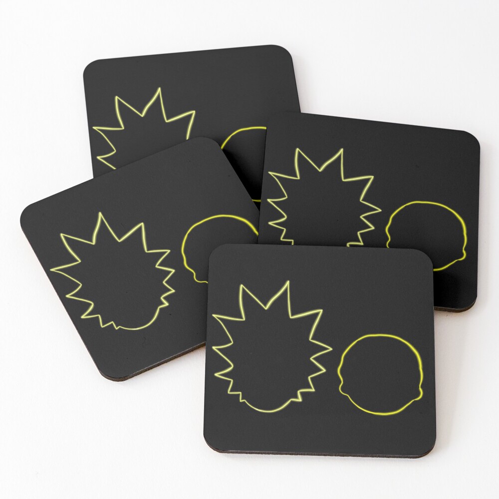 Rick and Morty Coasters (Set of 4)