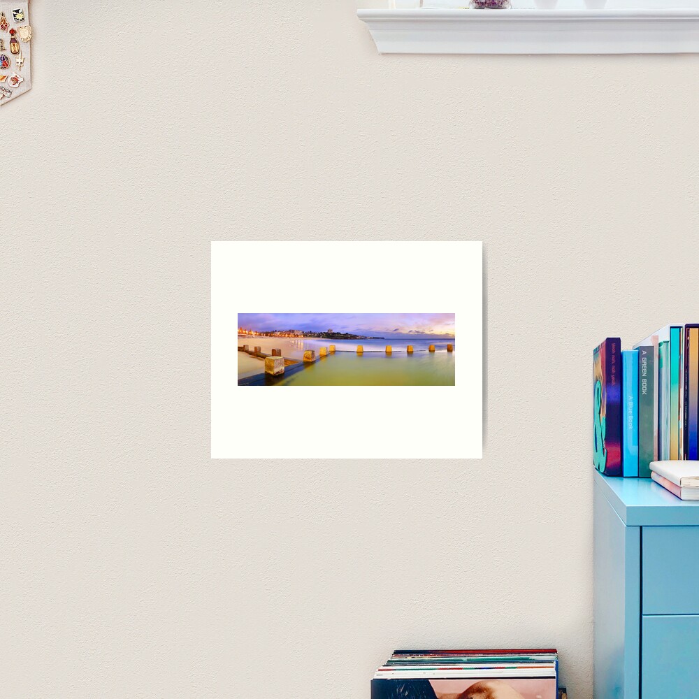 Coogee Beach Baths, New South Wales, Australia Art Print