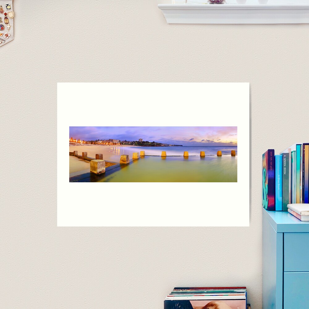 Coogee Beach Baths, New South Wales, Australia Art Print