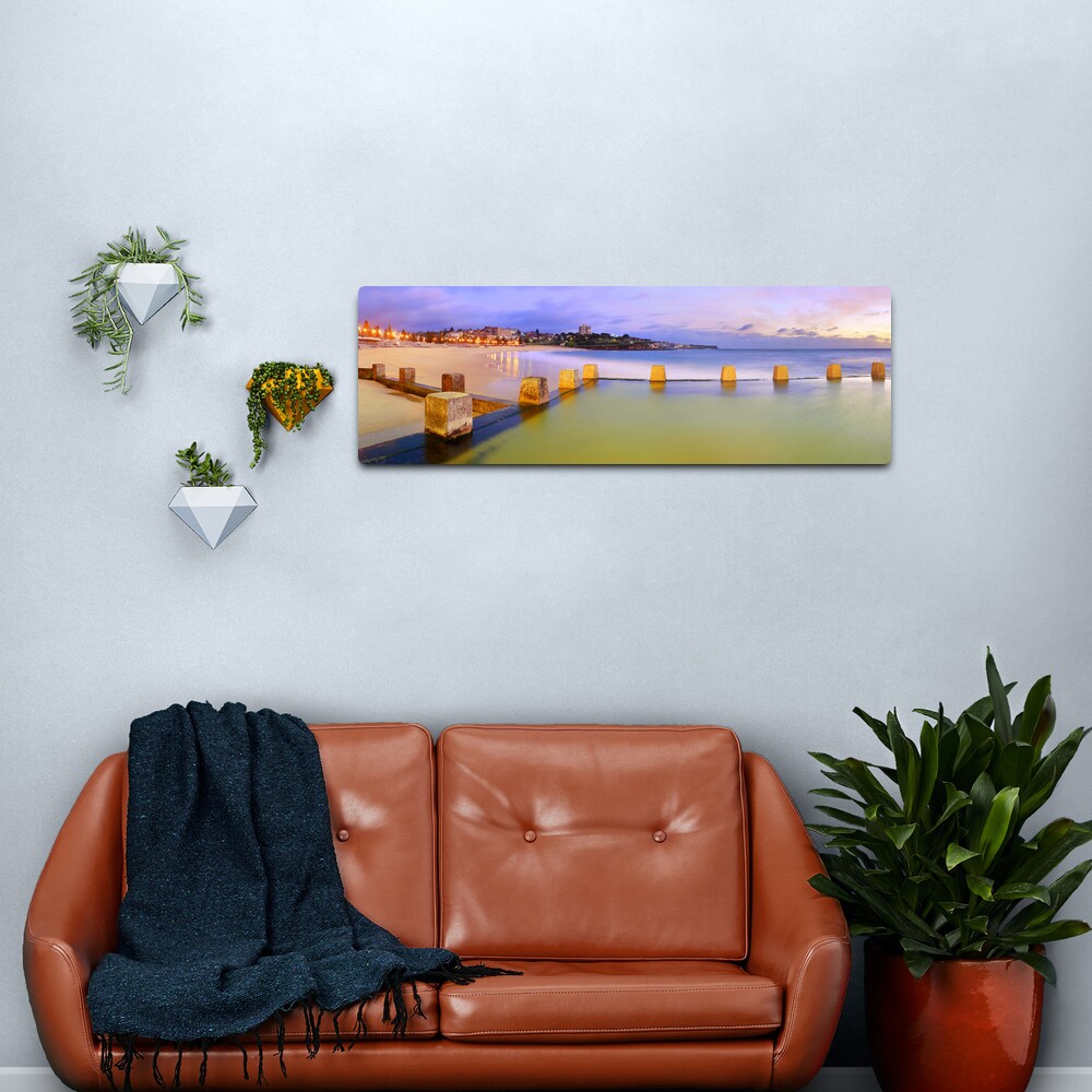 Coogee Beach Baths, New South Wales, Australia Metal Print