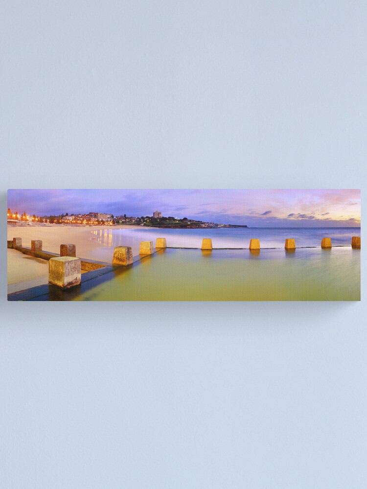 Alternate view of Coogee Beach Baths, New South Wales, Australia Canvas Print