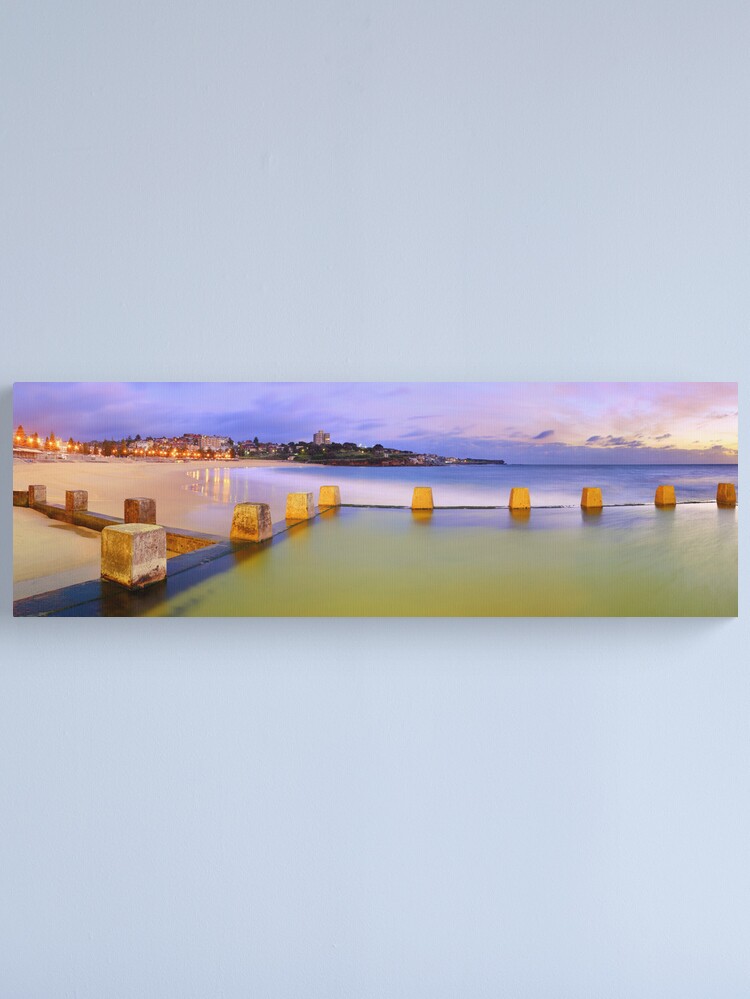 Alternate view of Coogee Beach Baths, New South Wales, Australia Canvas Print