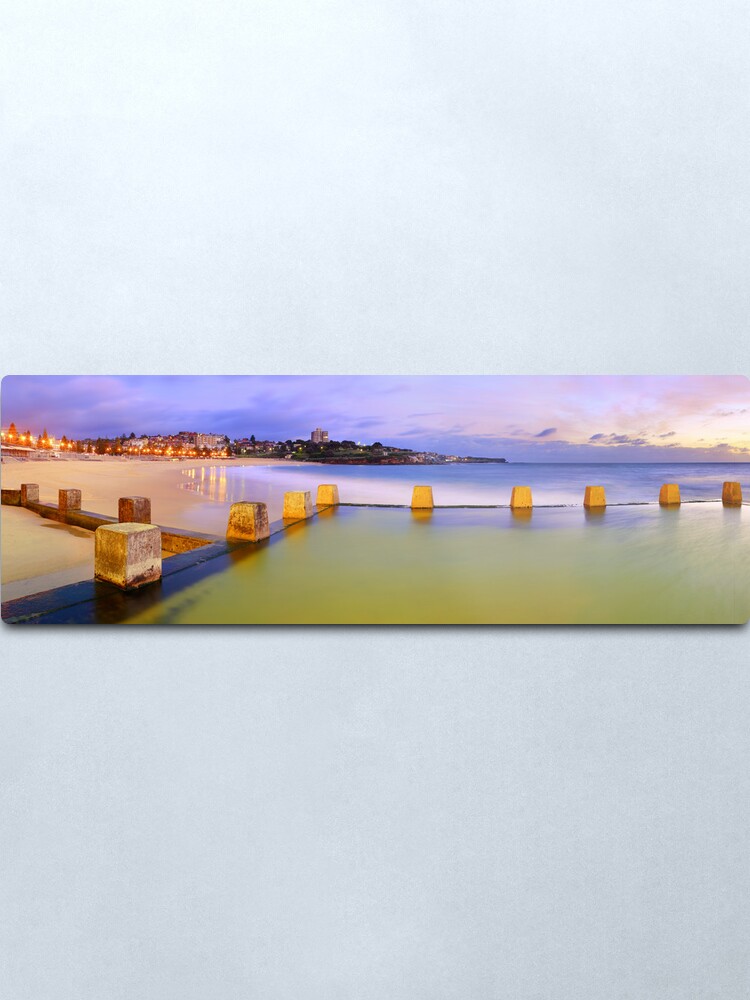 Alternate view of Coogee Beach Baths, New South Wales, Australia Metal Print