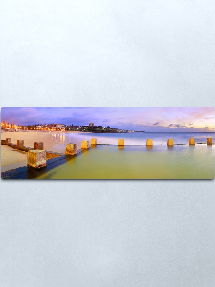 Alternate view of Coogee Beach Baths, New South Wales, Australia Metal Print