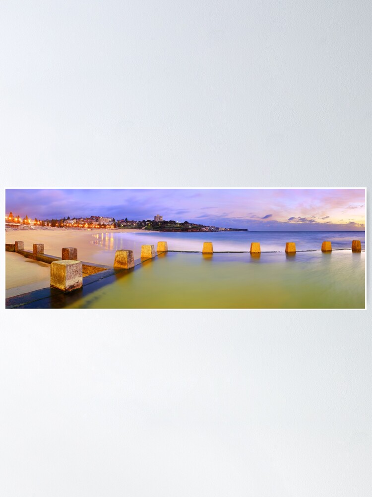 Alternate view of Coogee Beach Baths, New South Wales, Australia Poster