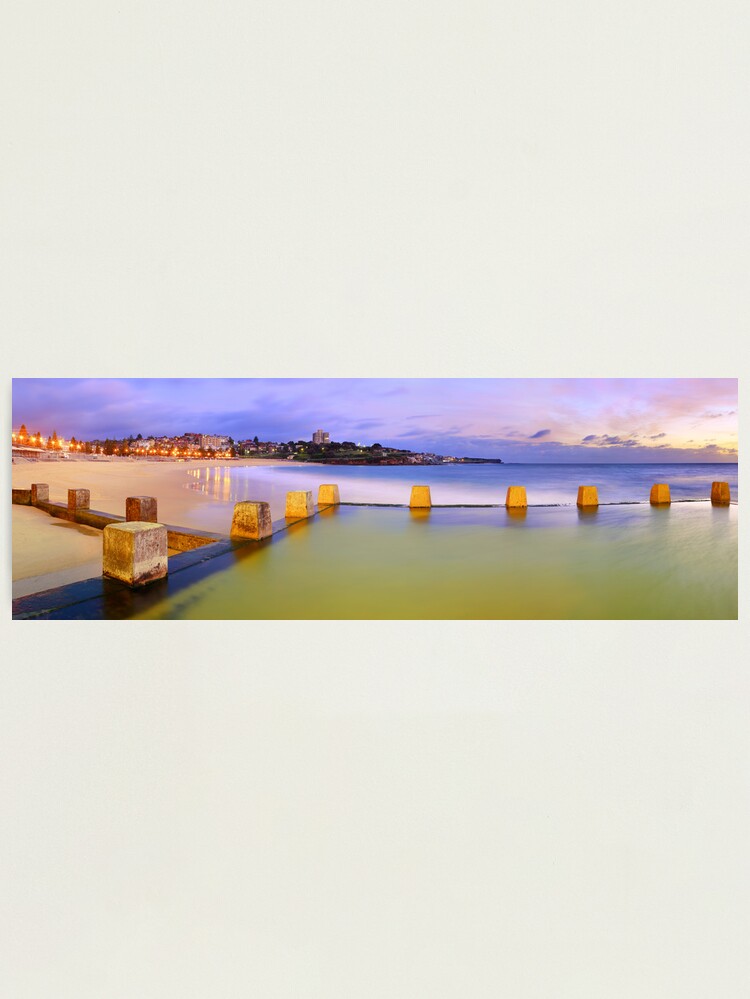 Alternate view of Coogee Beach Baths, New South Wales, Australia Photographic Print