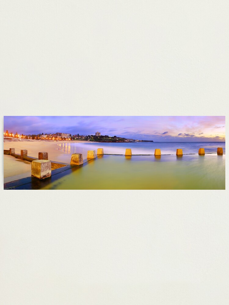 Alternate view of Coogee Beach Baths, New South Wales, Australia Photographic Print