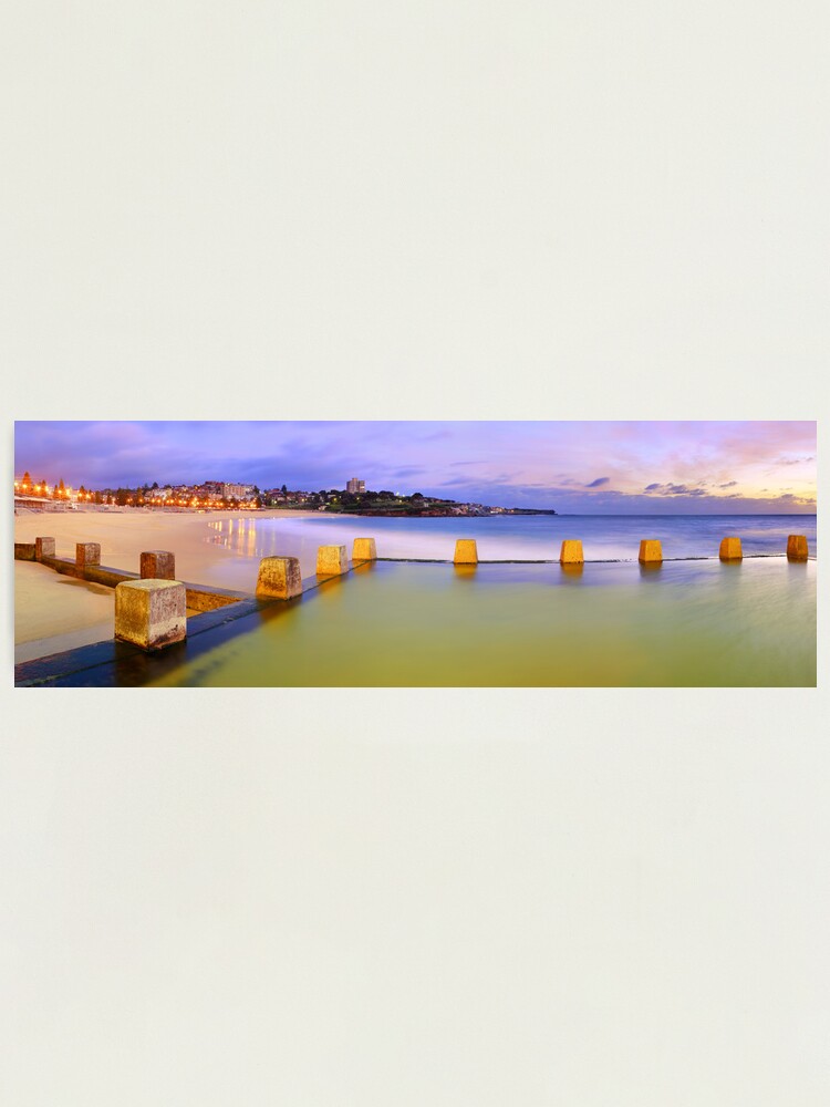 Alternate view of Coogee Beach Baths, New South Wales, Australia Photographic Print