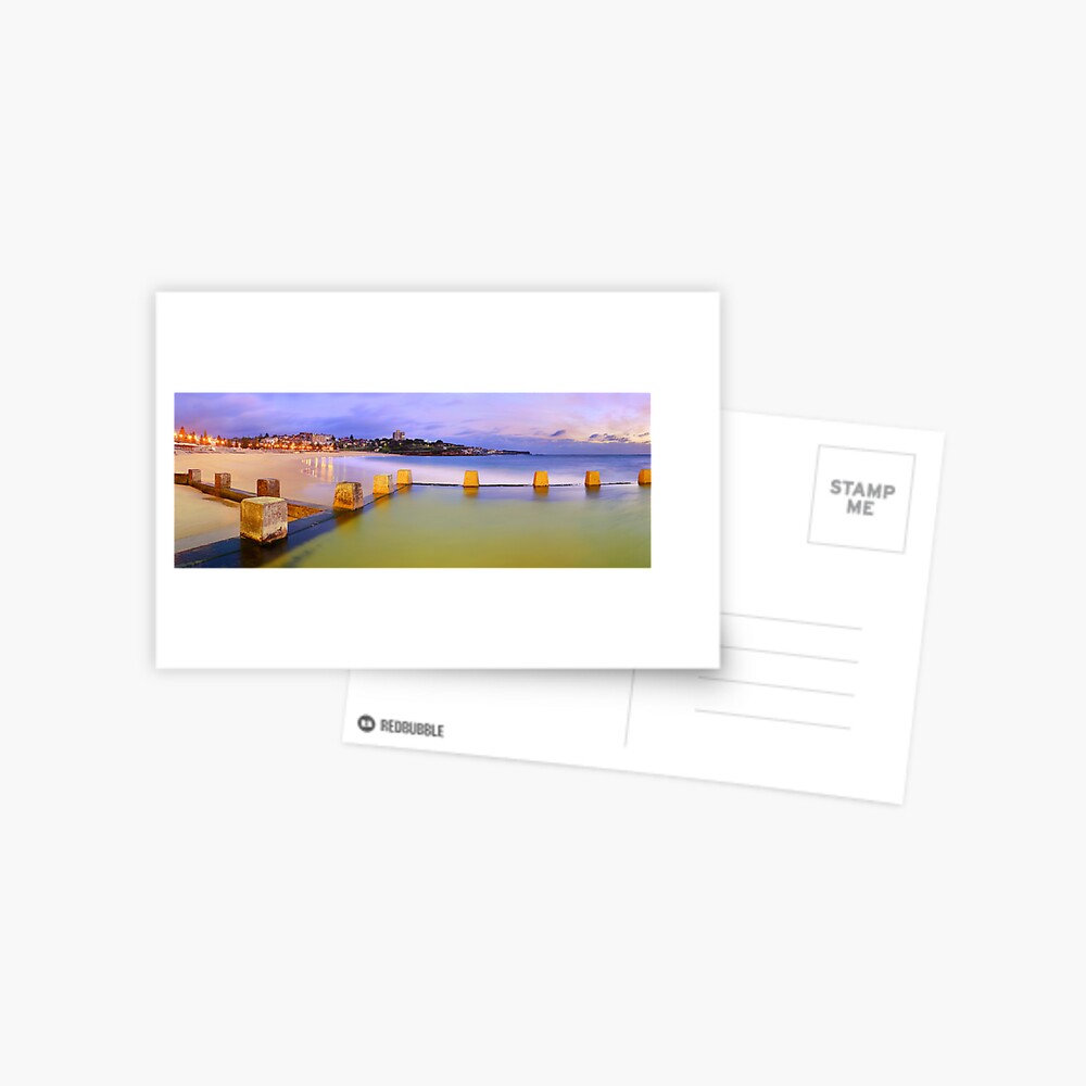 Coogee Beach Baths, New South Wales, Australia Postcard