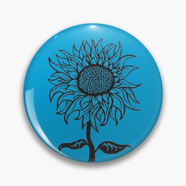 Item preview, Sunflower | Floral Design designed and sold by Monochromatics by Corie Mae Dark.