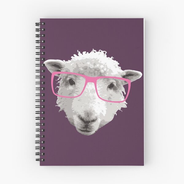Item preview, Hipster sheep designed and sold by ClumsyCat.