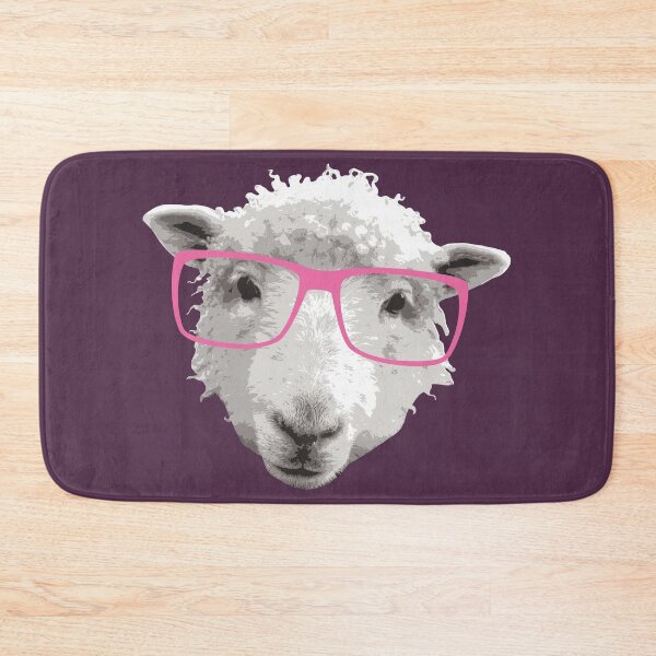 Item preview, Hipster sheep designed and sold by ClumsyCat.