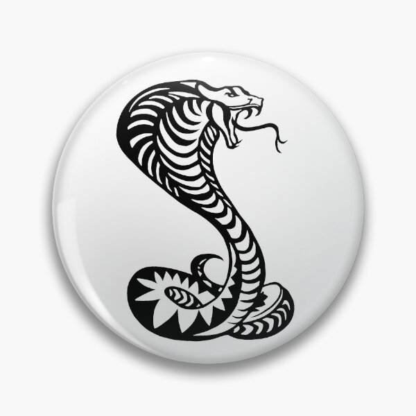 Item preview, King Cobra | Snake Design designed and sold by Monochromatics by Corie Mae Dark.