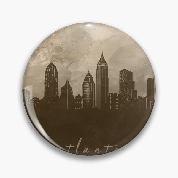 Item preview, atlanta skyline designed and sold by BekimART2.