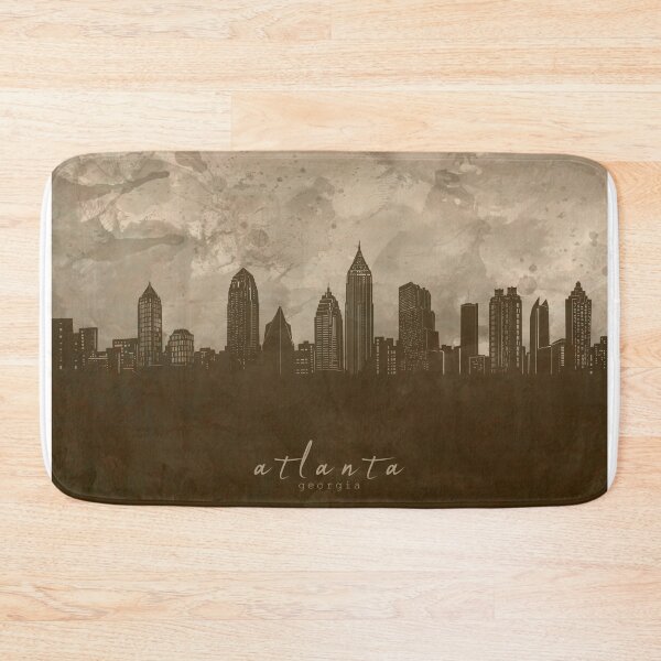 Item preview, atlanta skyline designed and sold by BekimART2.