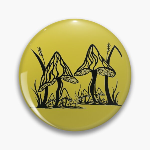 Item preview, Mushroom Garden | Fungus Design designed and sold by Monochromatics by Corie Mae Dark.