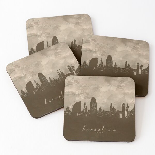 Item preview, barcelona skyline designed and sold by BekimART2.