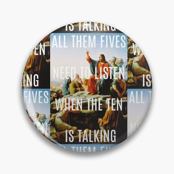 Item preview, The Sermon on You're Mine designed and sold by hallerlujah.