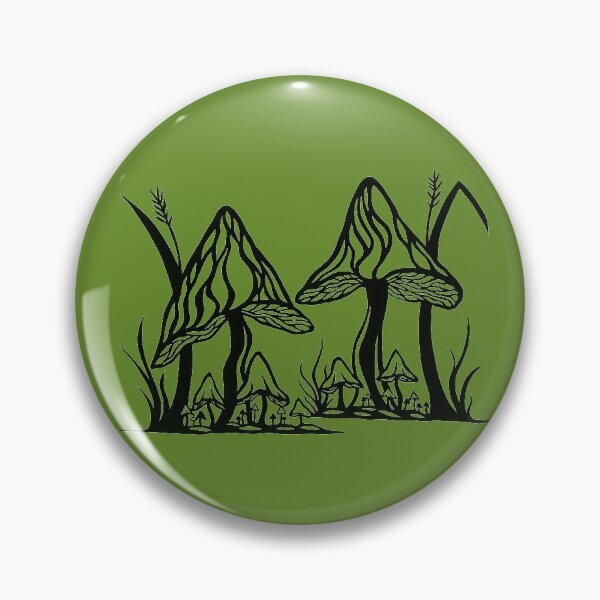 Item preview, Mushroom Garden | Fungus Design designed and sold by Monochromatics by Corie Mae Dark.