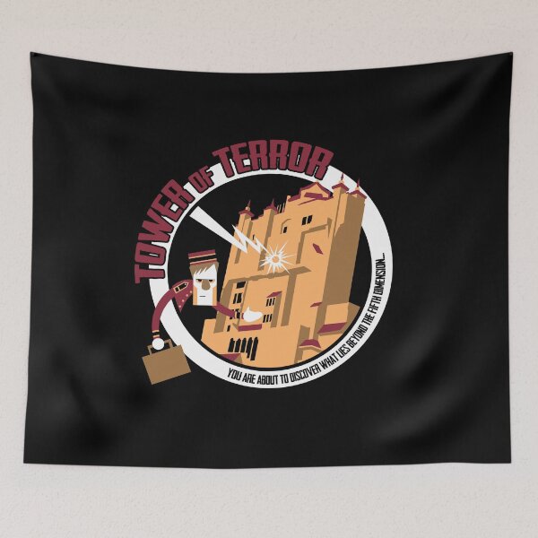 Item preview, Tower of Terror - classic colors designed and sold by clockworkmonkey.