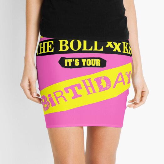 Punks Birthday Mini Skirt