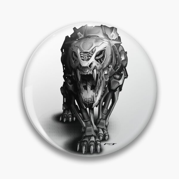 Item preview, Mechanical steel tiger designed and sold by FD-Design.
