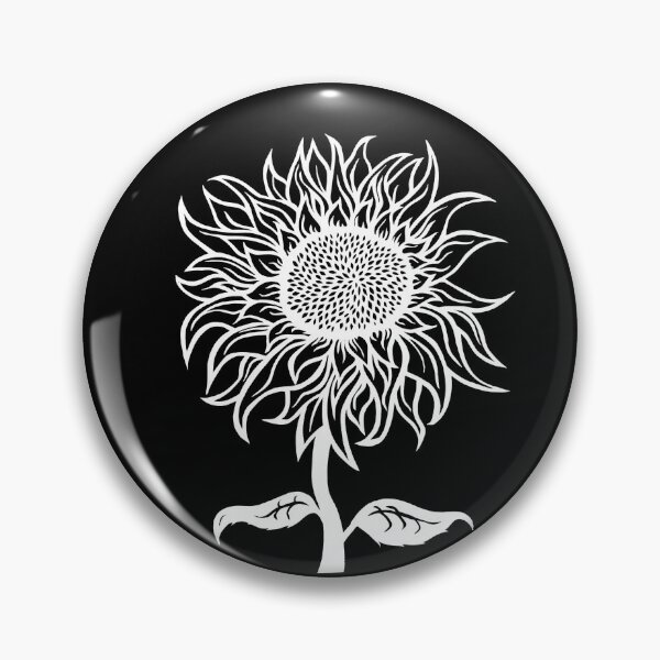 Item preview, Sunflower | Floral Design designed and sold by Monochromatics by Corie Mae Dark.