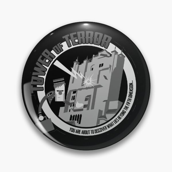 Item preview, Tower of Terror - black and white designed and sold by clockworkmonkey.