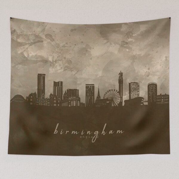 Item preview, birmingham skyline designed and sold by BekimART2.