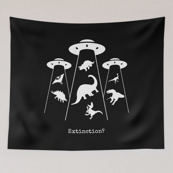 Item preview, Dinosaurs Abduction designed and sold by ShirtBricks.