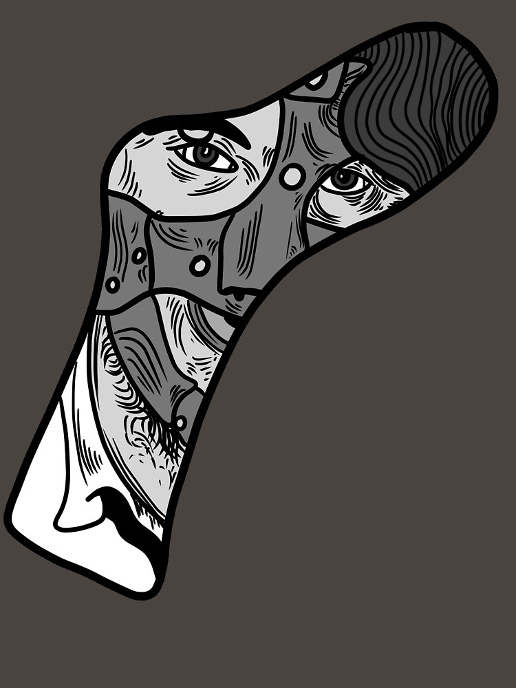 Thumbnail 7 of 7, Classic T-Shirt, Mr Socko Mankind designed and sold by GreenBeetle.