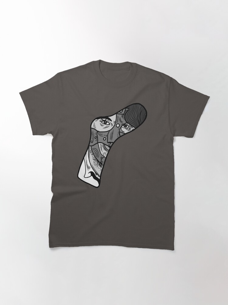 Thumbnail 3 of 7, Classic T-Shirt, Mr Socko Mankind designed and sold by GreenBeetle.