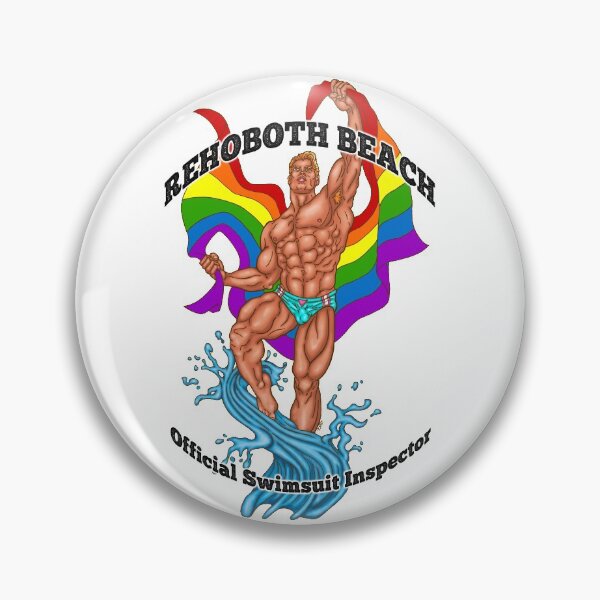 Item preview, Rehoboth Beach Swimsuit Inspector Blonde Hair designed and sold by AbbottDesigns.