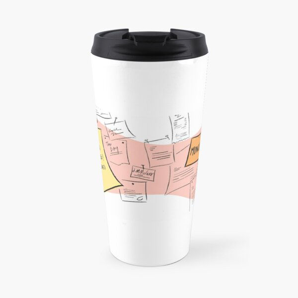 Born To Be Free Sticky Note Art Travel Coffee Mug