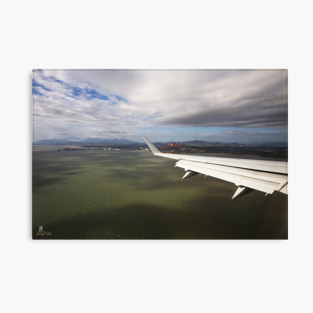 Coming in to land @ Tsv by Jet Canvas Print