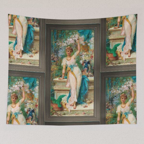 Item preview, Allegory Of Spring by Joseph Bernard designed and sold by Xzendor7 Digital Art Creations.