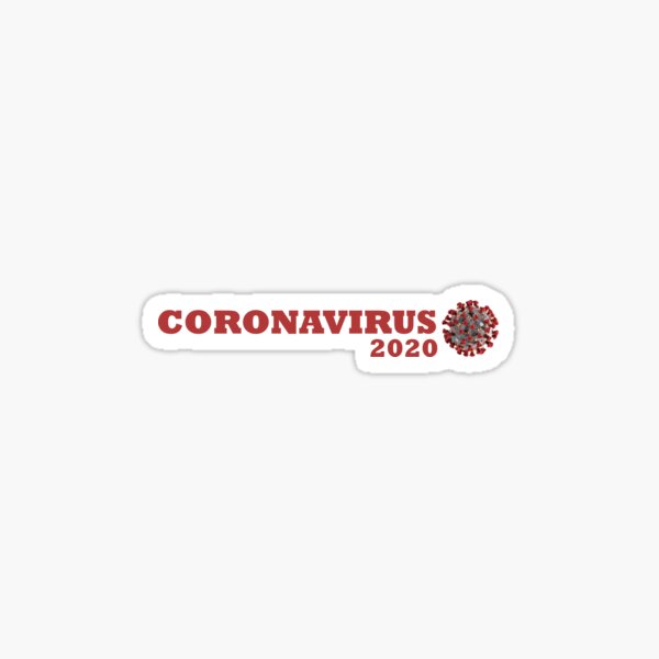 Coronavirus 2020 Sticker