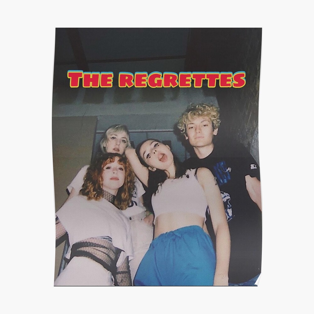 Download The Regrettes Band Sticker By Domlovesmusic Redbubble