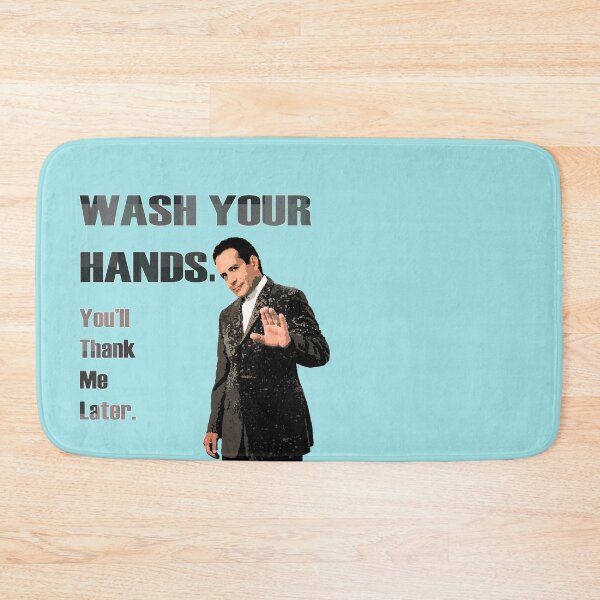 Item preview, Wash Your Hands_You'll Thank me Later_Andrian Monk. designed and sold by FanitsaArt.