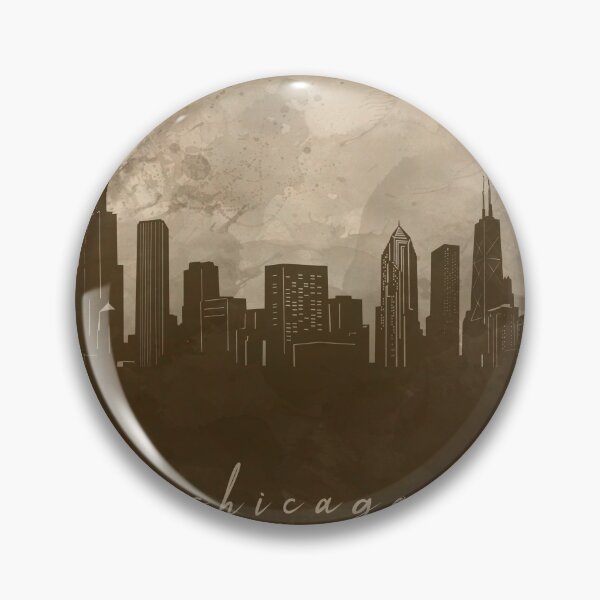Item preview, chicago skyline designed and sold by BekimART2.