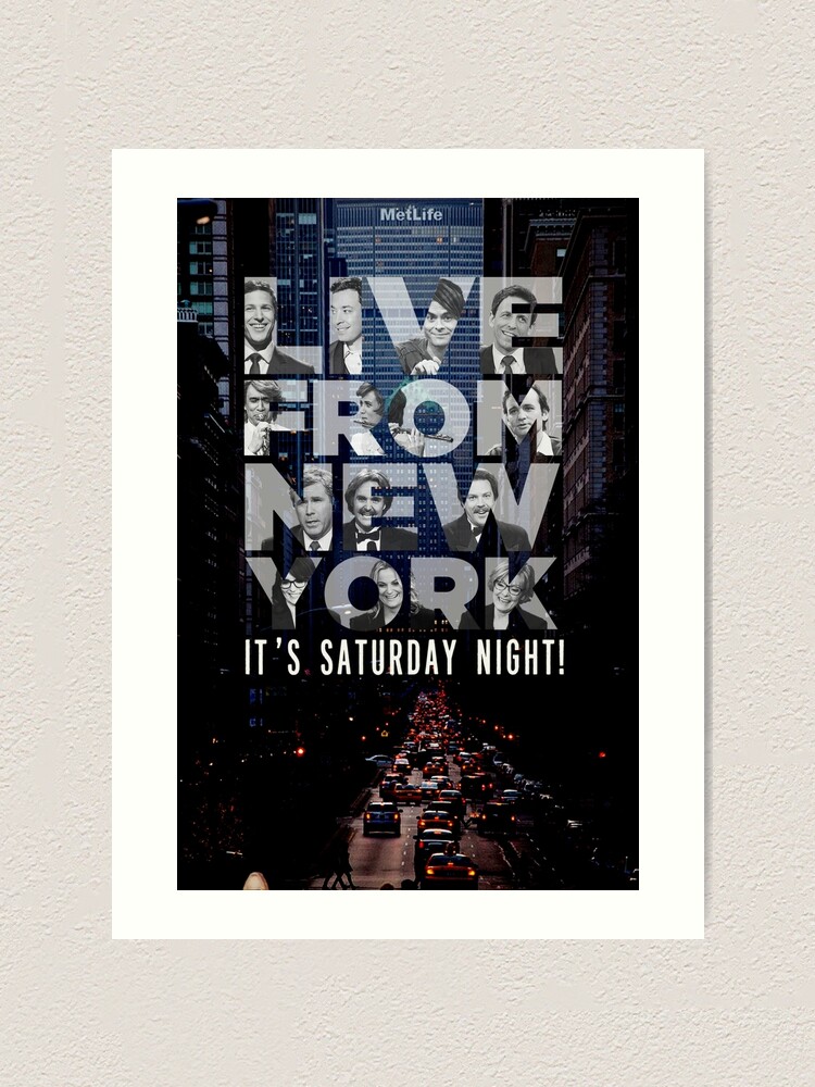 Live From New York It's Saturday Night Print