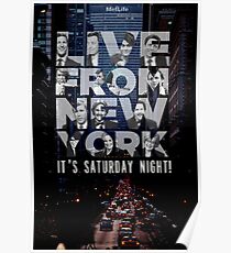 Póster En vivo desde Nueva York, Saturday Night Live