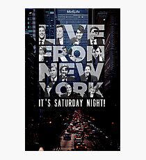 Live From New York, Saturday Night Live Photographic Print