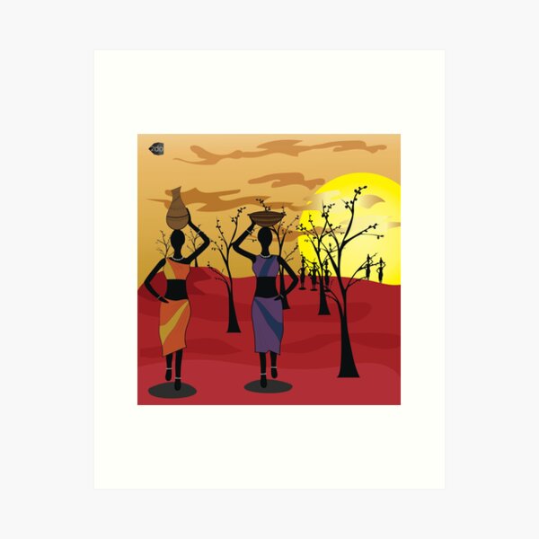 African Art Art Print