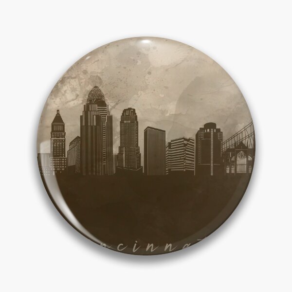 Item preview, cincinnati skyline designed and sold by BekimART2.