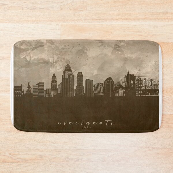 Item preview, cincinnati skyline designed and sold by BekimART2.