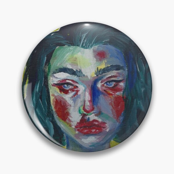 Item preview, abstract woman portrait  designed and sold by ChromaLiv.