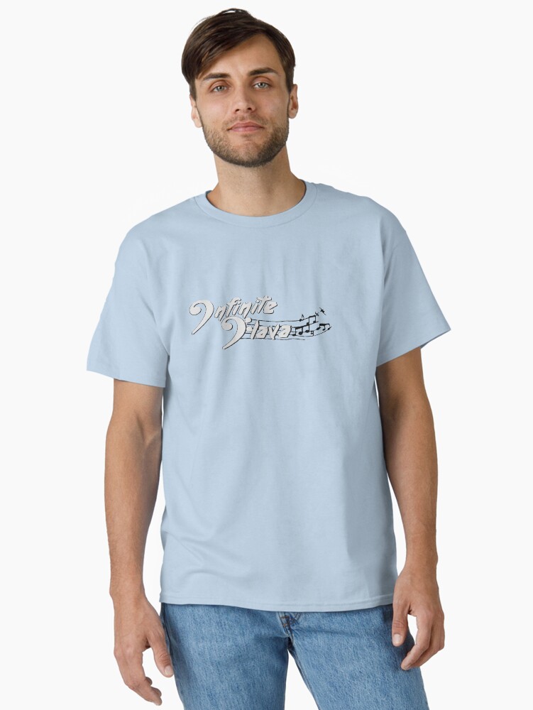 Thumbnail 1 of 7, Classic T-Shirt, Infinite Flava logo- White designed and sold by Infiniteflava.