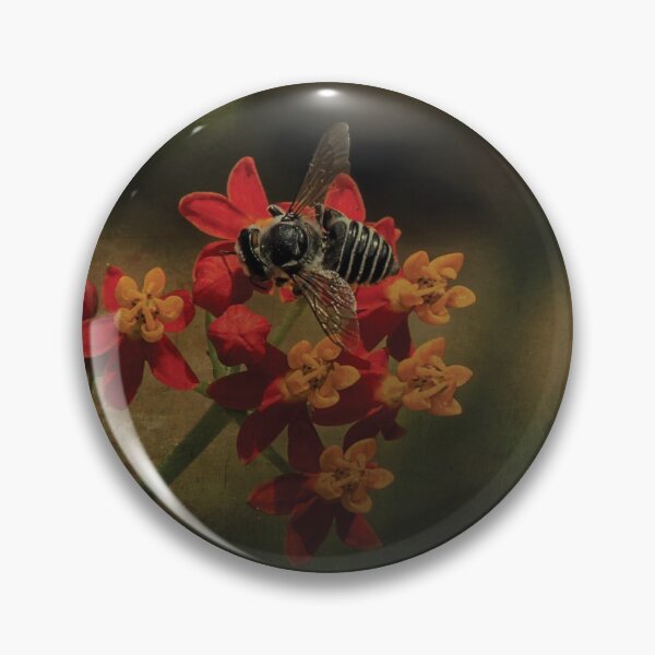 Item preview, Antiquated Macro of Bee Pollination designed and sold by KbytesOfJax Outdoor and Nature.